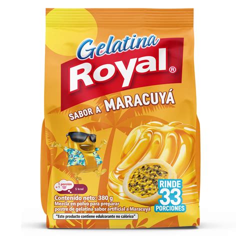 Gelatina Royal Maracuyá 380g 990996