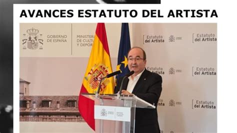 EL GOBIERNO AVANZA EN EL DESARROLLO DEL ESTATUTO DEL ARTISTA CON LA