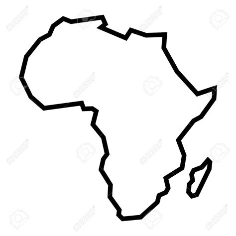 African Continent Drawing At Getdrawings Free Download