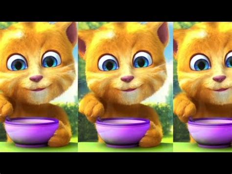 Funny Ginger Cat My Talking Ginger Gameplay Cat Video Funny Cat New