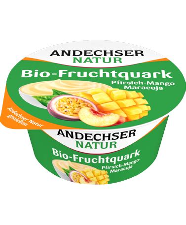 Bio Fruchtquark Pfirsich Mango Maracuja Halbfettstufe Fett I Tr