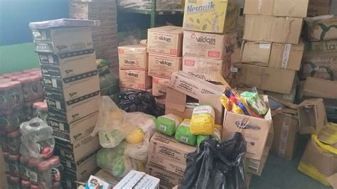 El municipio decomisó gran cantidad de alimentos vencidos