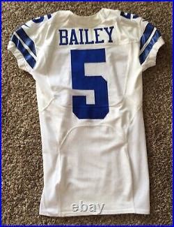 Dan Bailey Dallas Cowboys Game Used With Captain Patch Jersey » Dallas ...