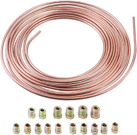 Amazon Anxingo Ft Od Copper Nickel Brake Line Tubing Coil