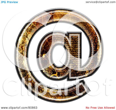 Royalty-Free (RF) Clipart Illustration of a Grunge Texture Symbol ...