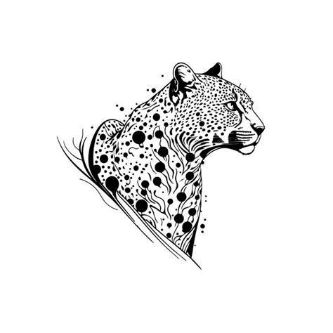 LEOPARD HEAD SVG Leopard Clipart Leopard Head Svg Cut File Inspire