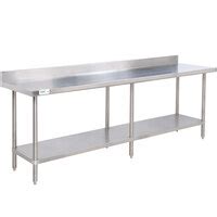 Regency X Gauge Stainless Steel Commercial Work Table