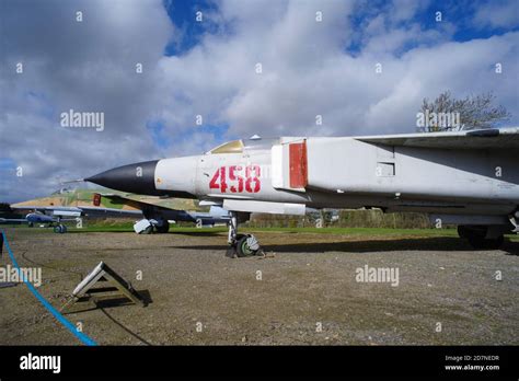 Mikoyan Gurevich Mig 23ML 024003607 07 Newark Air Museum Stock Photo