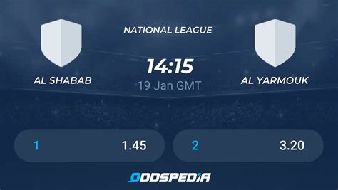 Al Shabab Vs Al Yarmouk Predictions Odds Live Score Stats