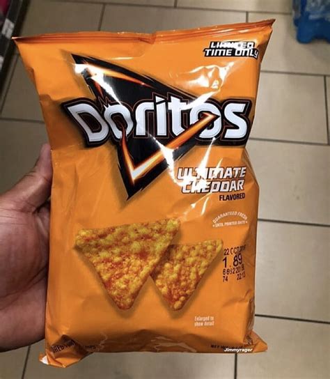 The Limited Edition Ultimate Cheddar Doritos Were Spotted At 7-Eleven ...