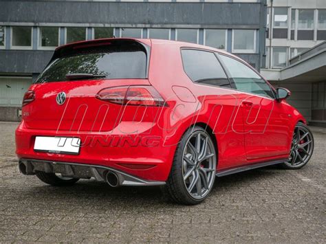 VW Golf 7 GTI GTD Extensie Bara Spate RaceLine Fibra De Carbon