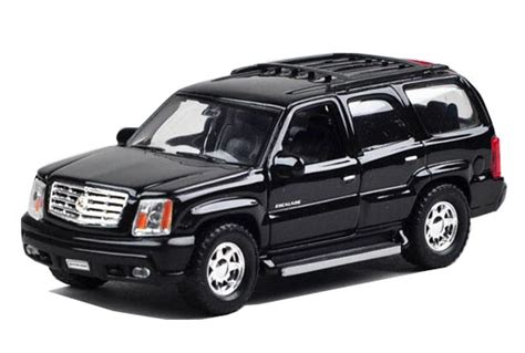 Kids 1:36 Black Welly Diecast Cadillac Escalade Toy [NM02B104 ...