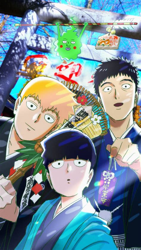 Mob Psycho 100 New Official Art For New Year Rmobpsycho100