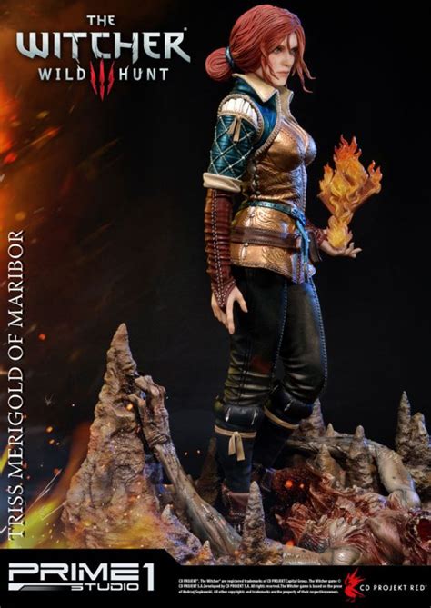 Triss Merigold Witcher 3 Wild Hunt 1 4 Scale Polystone Statue