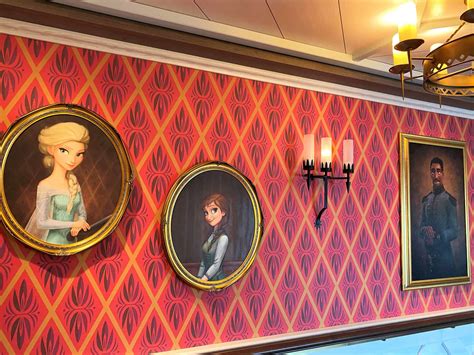 Inside Arendelle Frozen Dining Adventure On The Disney Wish