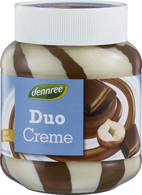 Dennree Milch Nuss Nougat Duo Creme Bio Naturpur Shop