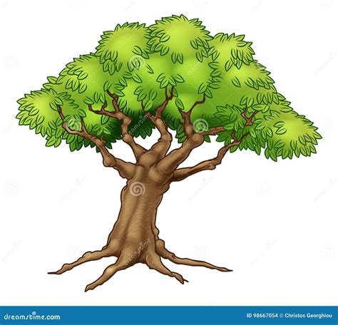 Cartoon Tree Stump Vector Illustration | CartoonDealer.com #38974990