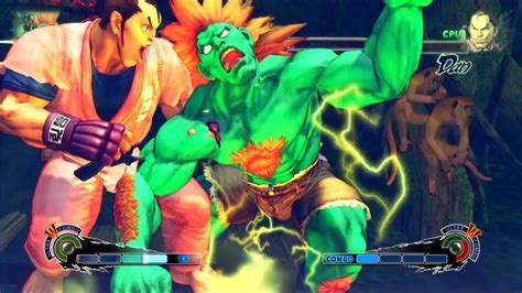 Blanka Vs Dan Street Fighter Iv Youtube