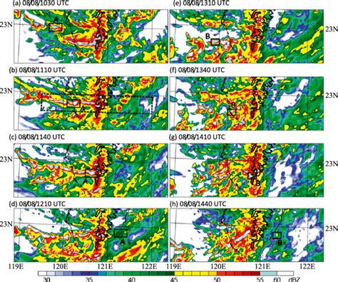 Horizontal Distribution Of Vertical Column Maximum CV Radar