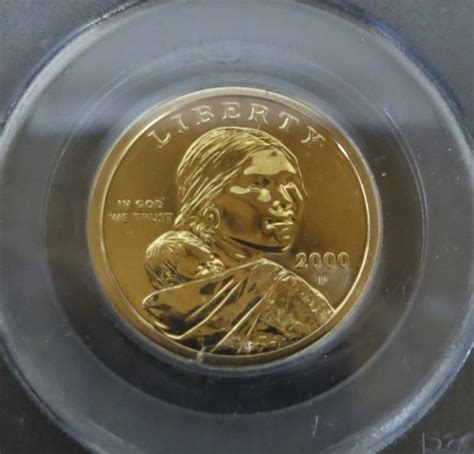 Lot TWO 2000 P SACAGAWEA GOODACRE PRESENTATION GOLDEN