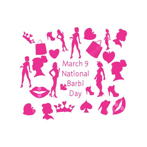 National Barbie Day Vector National Barbie Day Vector Barbie Png And