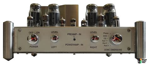 Sonic Dimensions Model Kt200 Integrated Stereo Valve Amplifier With Built In Phono Stage