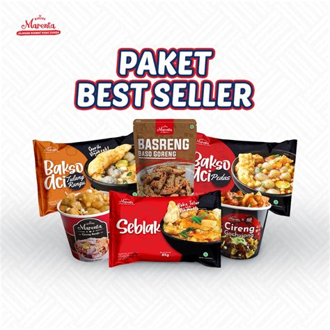 Jual Marenta Paket Best Seller Seblak Basreng Baso Aci Pedas