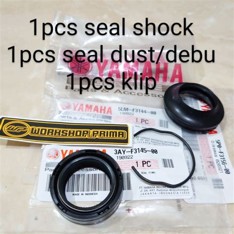 Jual Paket Seal Shock Sok Depan Seal Debu Klip Free Go Aerox Fino