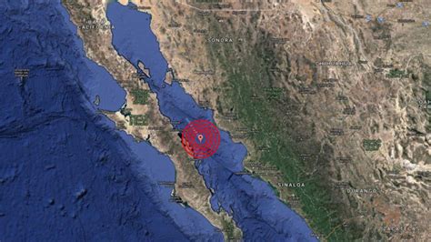 Reportan Sismo De Magnitud 4 8 En Baja California Gluc Mx