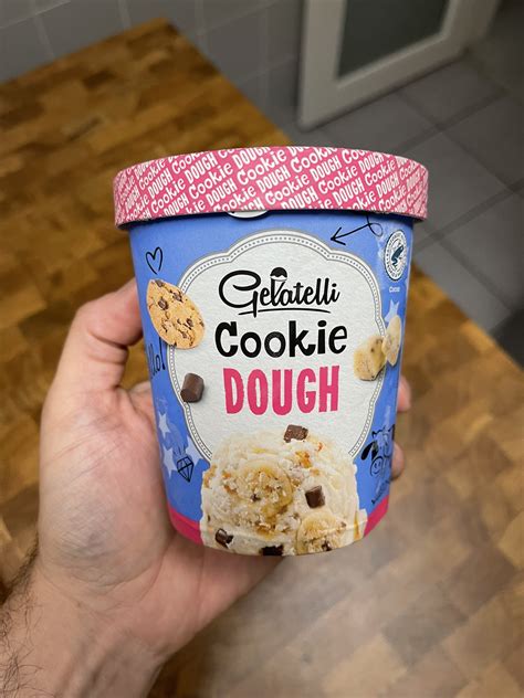 Chefe Jamon On Twitter Review Do Gelado Gelatelli Cookie Dough Do Lidl 299€ Gelado Cremoso