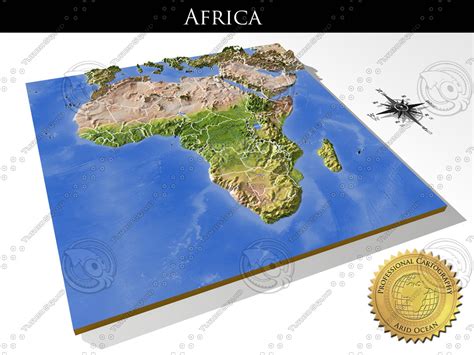 Africa Map 3D | Map Of Africa