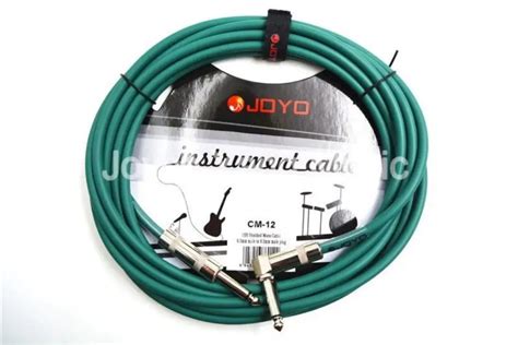 JOYO Cable De Conexi N Para Guitarra El Ctrica CM 12 15ft 4 5 M Mono