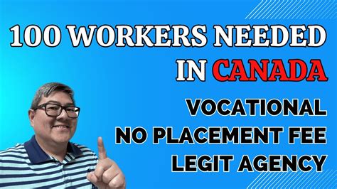 Workers Needed In Canada I No Placement Fee I Buhay Sa Canada Youtube