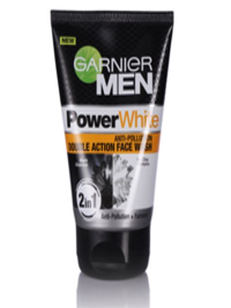 Buy Garnier Men Power White Anti Pollution Double Action Face Wash