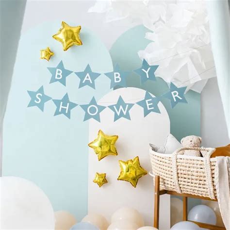 Baner Dekoracyjny Na Baby Shower W Kolorach Do Wyboru