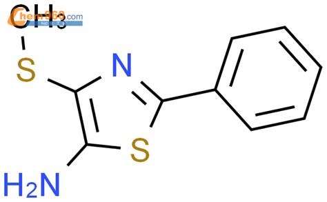 4 methylsulfanyl 2 phenyl 1 3 thiazol 5 amineCAS号100560 02 9 960化工网