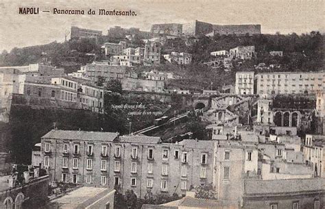 Napoli Panorama Da Montesanto Con Scorcio Di San Martino E L Ex