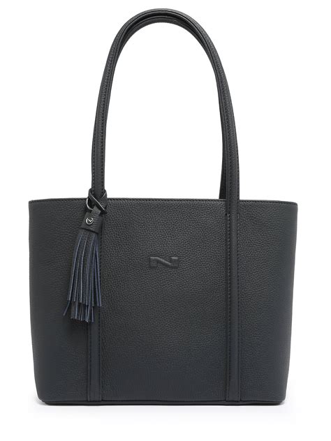 Sac Port Paule Nathan Baume Small Cabas Blue New En Vente Au Meilleur