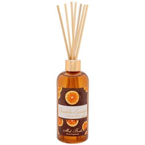 Difusor De Aromas 250ml Equilíbrio Chocolate E Laranja Mels Brushes