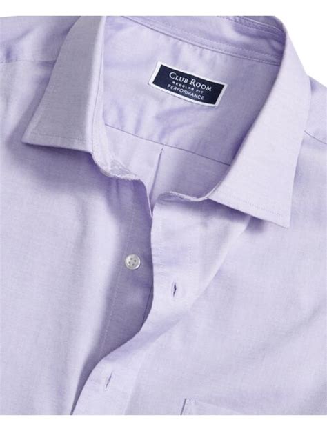 Buy Club Room Mens Classic Regular Performance Pinpoint Dress Shirt