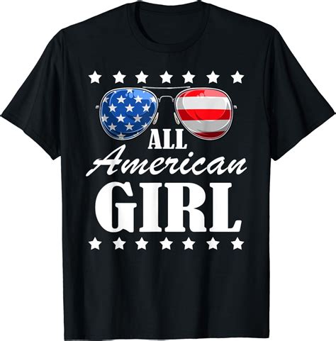 4th July America Independence Day Patriot Usa Womens And Girls T Shirt