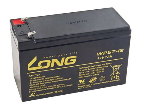 Dry Battery Long V Ah Wp W Rechargeable Lead Acid