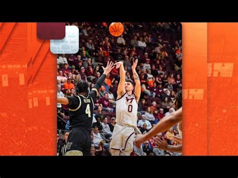 Virginia Tech Got Victory Wake 87 77 Hunter Cattoor 9 15FG 5 10 3PTS