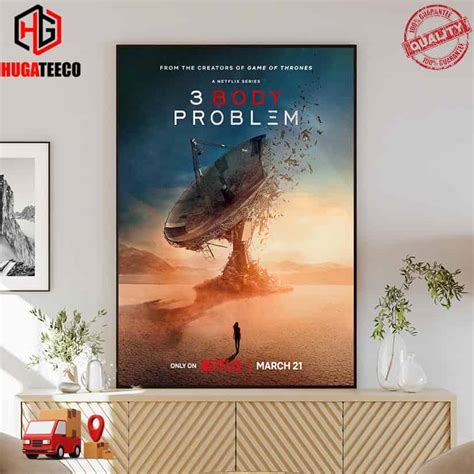 Official Poster For 3 Body Problem Only On Netflix March 21 Poster ...