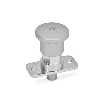 GN 822 9 Stainless Steel Mini Indexing Plungers Lock Out And Non Lock