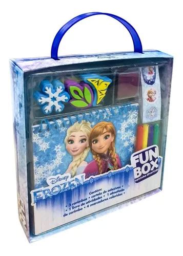 Livro Disney Fun Box Frozen MercadoLivre