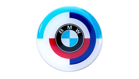 BMW M Colored Domed Emblem