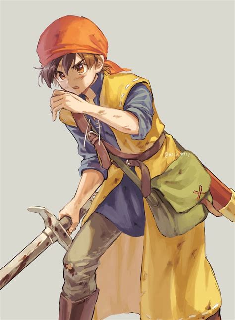 Hero Dragon Quest And More Drawn By Macho Ojiji Danbooru