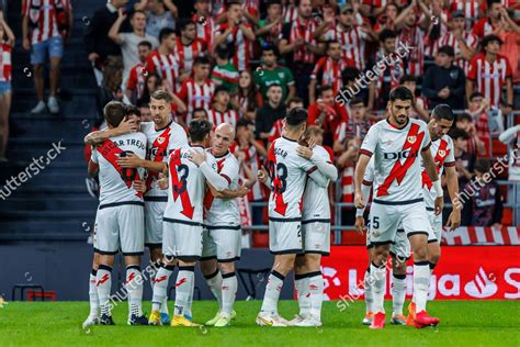 Oscar Trejo Rayo Vallecano Celebrate Goal Editorial Stock Photo Stock