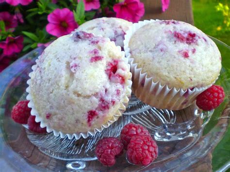 Les Plats Cuisin S De Esther B Muffins Aux Framboises Et Citron The